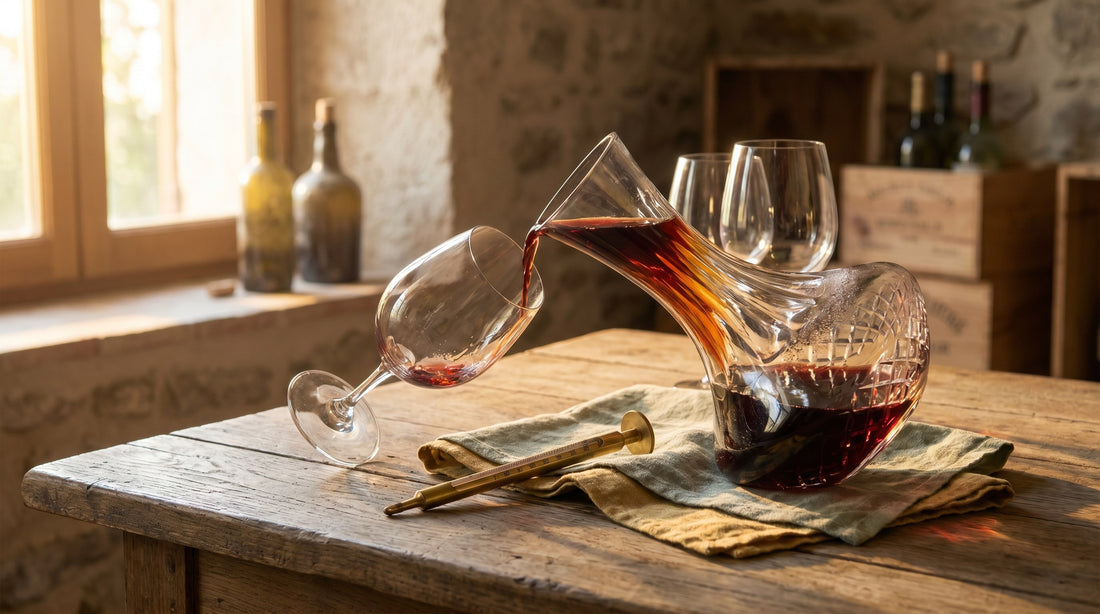 Servering: Temperatur, glas og dekantering