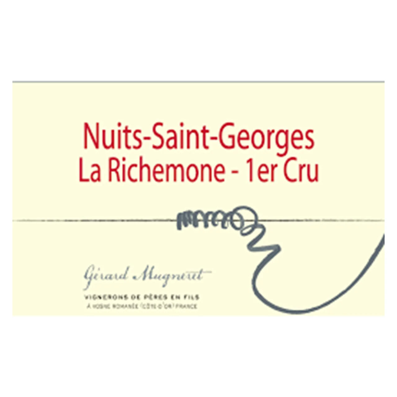 Gérard Mugneret Nuits-Saint-Georges Premier Cru La Richemone 2022