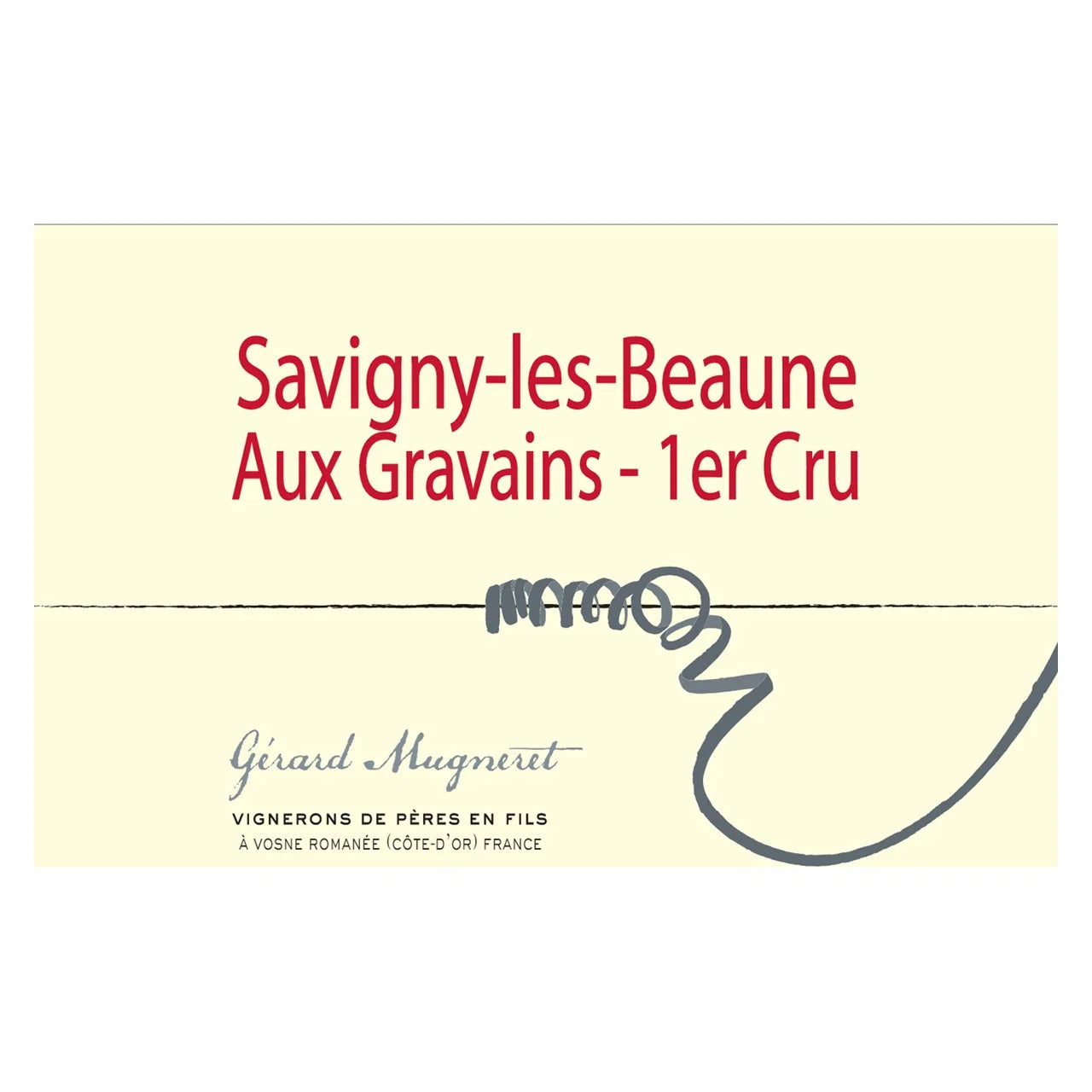 Gérard Mugneret Savigny-les-Beaune Les Gravains 1er Cru 2021