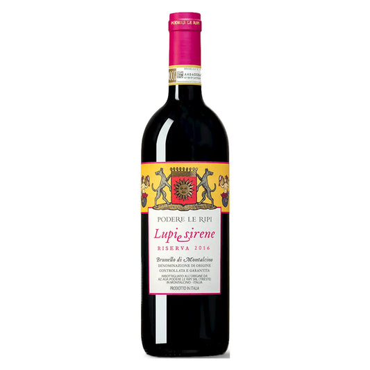 Podere Le Ripi Lupi e Sirene Brunello di Montalcino Riserva DOCG 2017