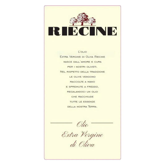 Riecine L'Olio Extra Virgin Olive Oil 2025 0,5L